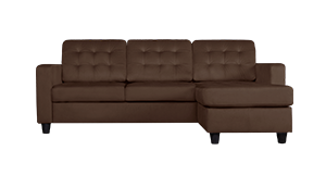 Угловой диван Камелот с канапе Velutto 24