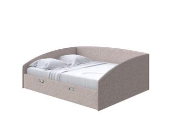 Мягкая Кровать Орматек Bono (Ткань: Рогожка Levis 14 Бежевый) 120x190