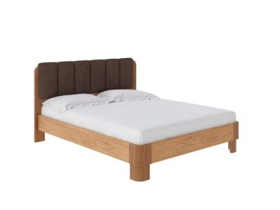 Мягкая Кровать Орматек Wood Home Lite 2 (ЛДСП+ткань ЛДСП Бунратти/Антик (сосна)/Тетра Брауни) 140x190 фото #1