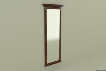 Зеркало (740х85х1745), шпон вишни, дуба, ясеня