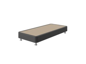 Мягкая Кровать BoxSpring Home (Экокожа Черный) 120x200