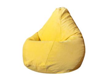 Кресло Кресло-мешок Flow (Ткань Микровельвет Желтый) 85x85