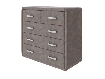 Комод Райтон Comfy 2 101×48×90 Искусственная шерсть (Лама Светло-серый/Лама Лён)