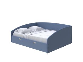 Мягкая Кровать Орматек Bono (Ткань: Велюр Scandi Cotton 22 Морская гроза) 180x200