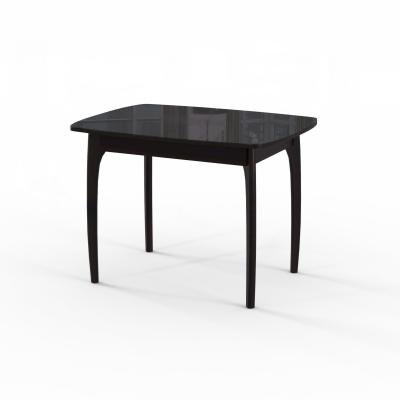 Стол М15 ДН4 венге/стекло черное фото #1