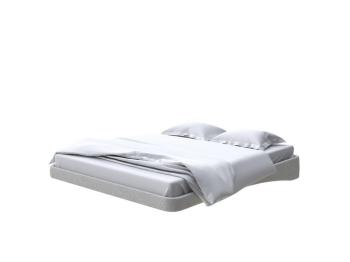 Мягкая Кровать Орматек Парящее основание (Искусственная шерсть Лама Светло-серый) 90x190
