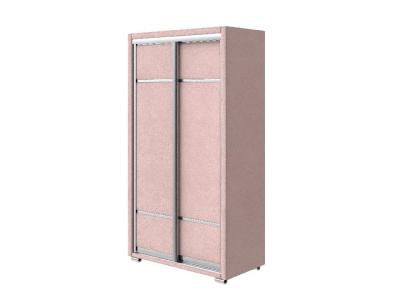 Шкаф Орматек Шкаф-купе 2х дв Orma Soft 2 (без зеркал) (Ткань: Велюр Ultra Розовый мусс) 119x60 фото #1