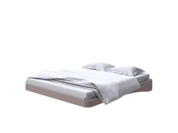 Мягкая Кровать Орматек Парящее основание (Ткань: Велюр Scandi Cotton 24 Капучино) 160x200