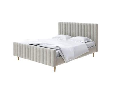 Мягкая Кровать Орматек Madison (Ткань: Рогожка Levis 14 Бежевый) 140x200 фото #1