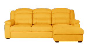 Угловой диван Денвер с канапе 75 Poseidon Curcuma фото #1