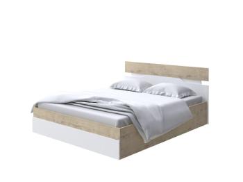 Кровать Milton с подъемным механизмом (ЛДСП Бунратти/Белый) 120x200