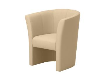 Кресло Райтон OrmaSoft 75×75×82 Экокожа (Айвори)