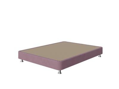 Мягкая Кровать BoxSpring Home (Ткань: Микрофибра Diva Вяленая cлива) 100x200 фото #1