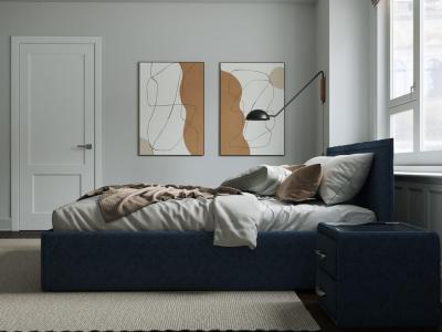Кровать Райтон Aura Next 160×200 Ткань: Велюр (Casa Мятный) фото #7