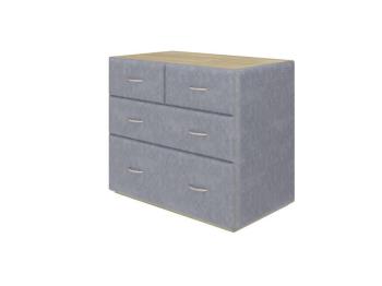 Комод Райтон Mirra 89×54×76 Ткань: Рогожка (Levis 78 Джинс)