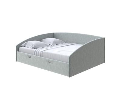 Мягкая Кровать Орматек Bono (Ткань: Флок Бентлей Дымчатый) 140x200 фото #1