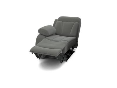 Кресло Орматек Модуль реклайнер Манчестер (левый) (Ткань: Экозамша Breeze Taupe Коричневый) 81x104 фото #2