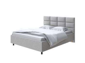 Мягкая Кровать Орматек Como (Veda) 8 (Искусственная шерсть Лама Светло-серый) 120x200