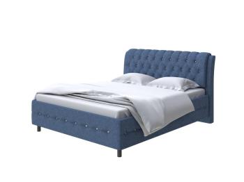 Мягкая Кровать Орматек Como (Veda) 4 (Ткань: Рогожка Levis 78 Джинс со стразами) 180x200