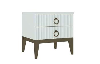 Прикроватная тумба Хилтон с выдвижными ящиками