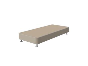 Мягкая Кровать BoxSpring Home (Экокожа Бежевый) 180x200