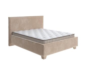 Кровать Райтон Hygge Simple 180×220 Ткань: Велюр (Лофти Бежевый)