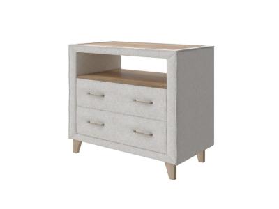 Комод Райтон Hygge 91×78×54 Ткань: Рогожка (Levis 12 Лён) фото #1