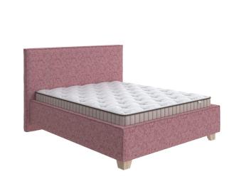 Кровать Райтон Hygge Simple 140×200 Ткань: Рогожка (Levis 62 Розовый)