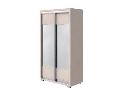Шкаф Орматек Шкаф-купе 2х дв Orma Soft 2 (2 зеркала) (Ткань: Велюр Ultra Суфле) 119x60 фото #1