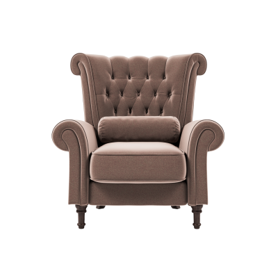 Мягкое кресло Гермес с высокой спинкой фото #3