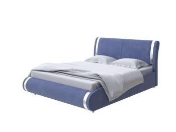 Мягкая Кровать Орматек Corso-8 (Ткань: Велюр Casa Сапфировый) 200x200