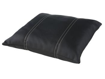 Подушка Орматек декоративная из экокожи (Экокожа Черный) 43x43