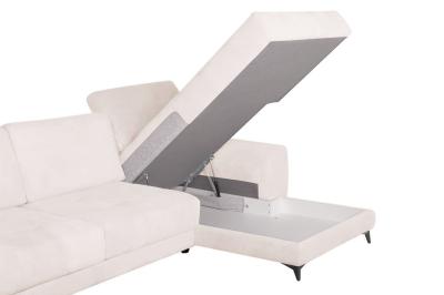 Угловой диван Монако с канапе 85/29 (опоры металл) фото #4