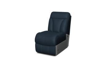 Кресло Орматек Модуль средний Манчестер (Ткань: Экозамша Tesoro Blue) 58x104