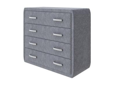 Комод Райтон Comfy 101×48×90 Ткань: Велюр (Ultra Ягодный сорбет) фото #1