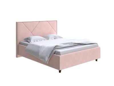 Кровать Райтон Tessera Grand 80×190 Ткань: Велюр (Ultra Розовый мусс) фото #1