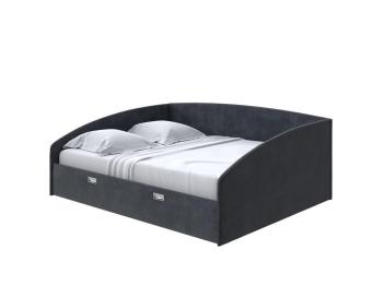 Мягкая Кровать Орматек Bono (Ткань: Велюр Casa Графитовый) 120x190