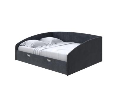 Мягкая Кровать Орматек Bono (Ткань: Велюр Casa Графитовый) 180x190 фото #1