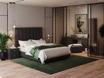 Спальная система Astra Light 140×200 Ткань: Микровелюр (Manhattan Стальной)