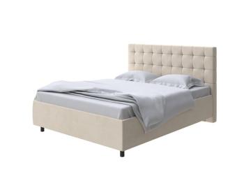 Мягкая Кровать Орматек Scarlett (Ткань: Велюр Ultra Песочный) 160x220