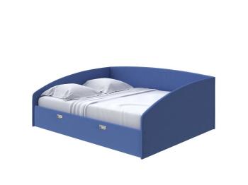 Мягкая Кровать Орматек Bono (Ткань: Велюр Scandi Cotton 23 Кобальт) 160x190