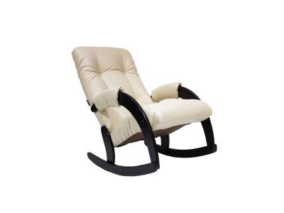 Кресло Кресло-качалка Puffy (ЛДСП+ткань Polaris Beige/Венге) 103x60 фото #1