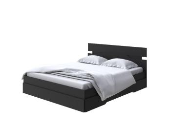 Кровать Milton (ЛДСП Черный) 160x200