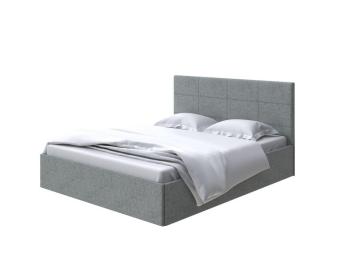 Мягкая Кровать Орматек Alba c ПМ (Ткань: Жаккард Tesla Брауни) 180x200