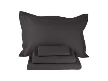 Комплект постельного белья Орматек Комплект Megapolis Touch Linen (Лен Euro graphite) 200x220