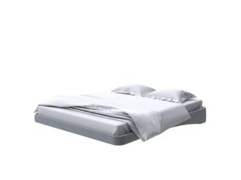 Мягкая Кровать Орматек Парящее основание (Ткань: Велюр Forest 17 Серый) 180x200