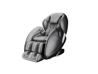 Массажное кресло Casada Alphasonic II (Экокожа Grey/Black (Серый/Черный)) 81x147 фото #1