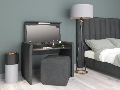 Туалетный стол Райтон Comfy 102×61×77 Ткань: Микровелюр (Manhattan Ночное небо) фото #5