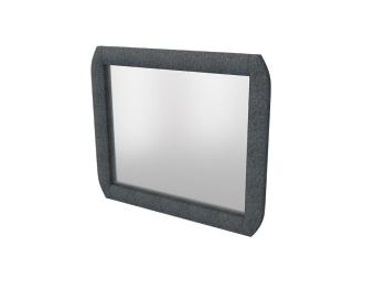 Зеркало Райтон Comfy 66×3×56 Искусственная шерсть (Лама Темно-серый)