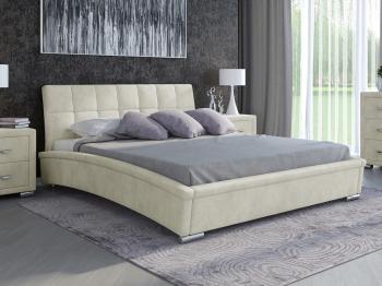 Кровать Орматек Corso-1L (Ткань: Велюр Лофти лён) 140x190
